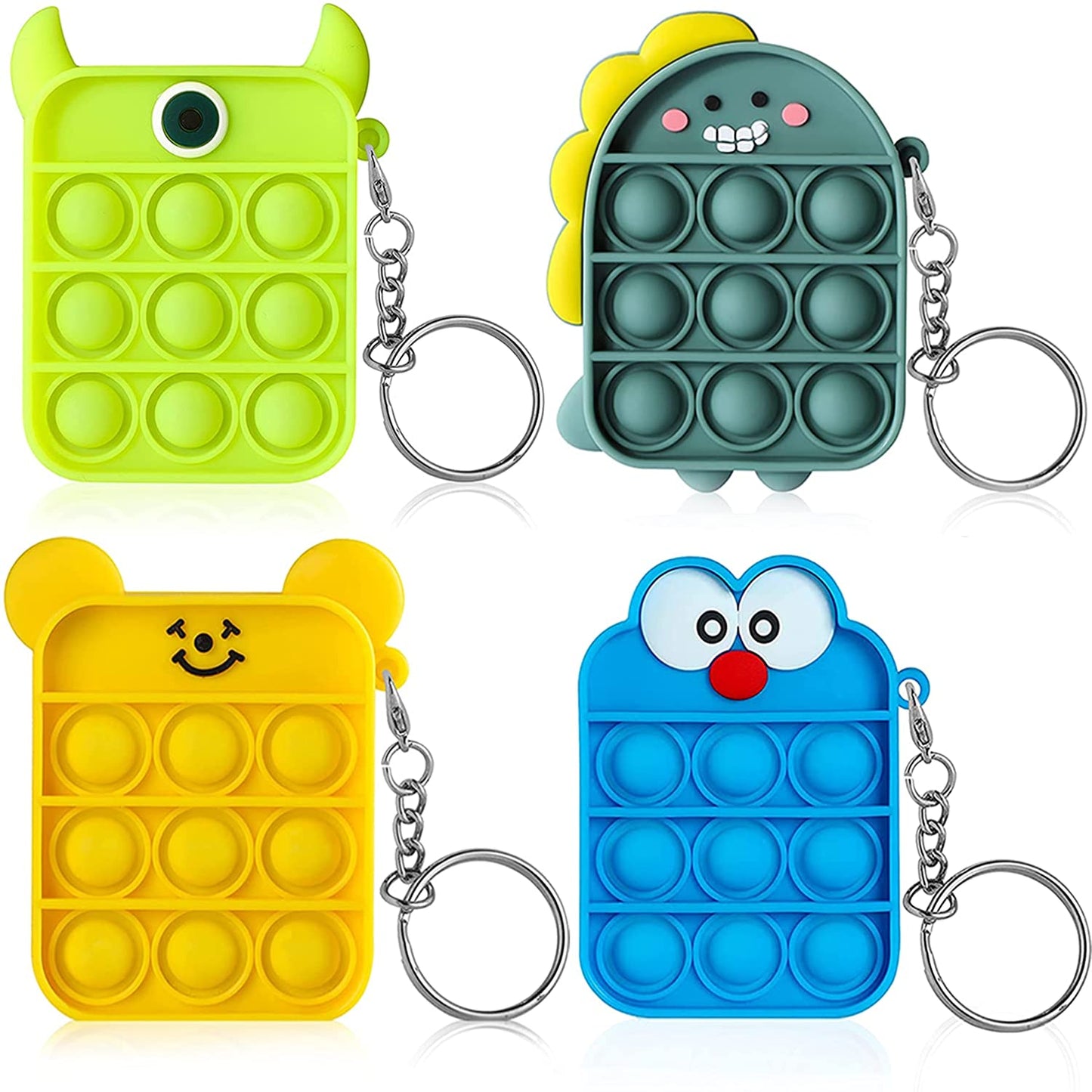 (pi&J-LA000230)Decompressed pop toy(4pcs)