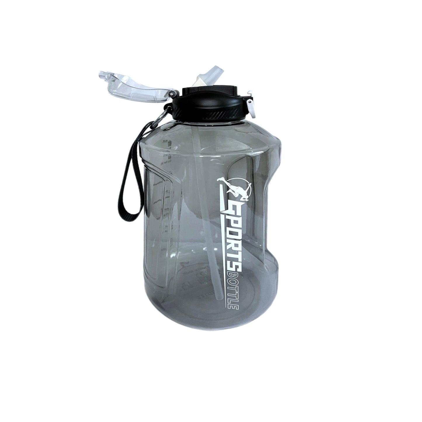 【LA000370】75oz Transparent Motivational Water Bottle