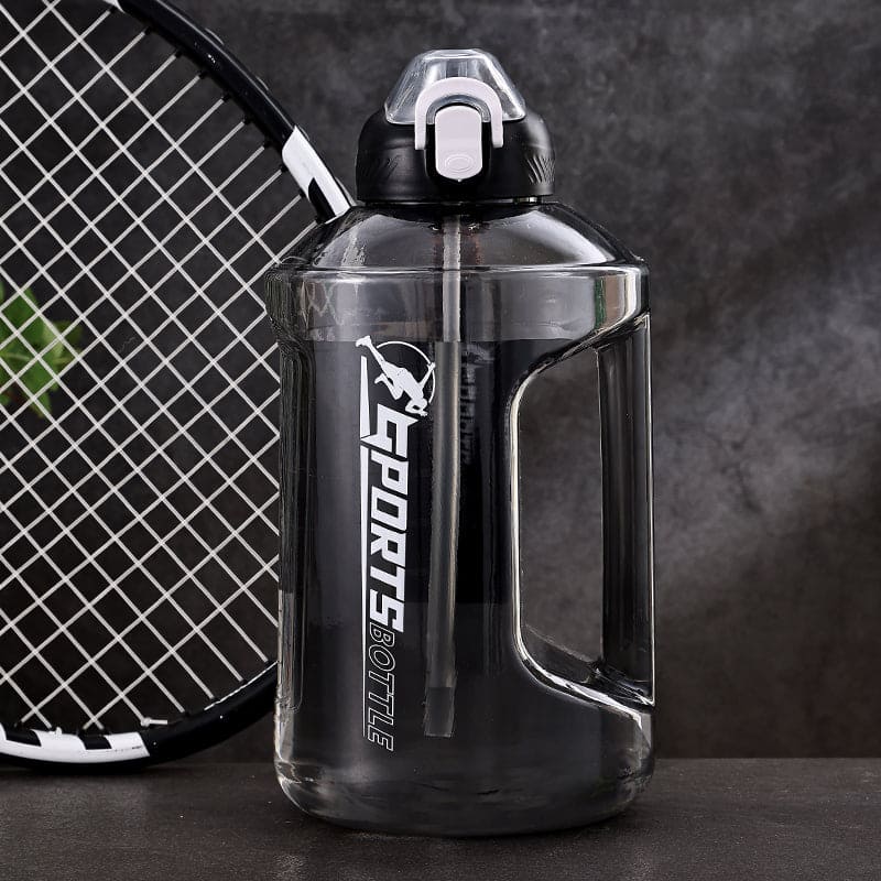 【LA000370】75oz Transparent Motivational Water Bottle
