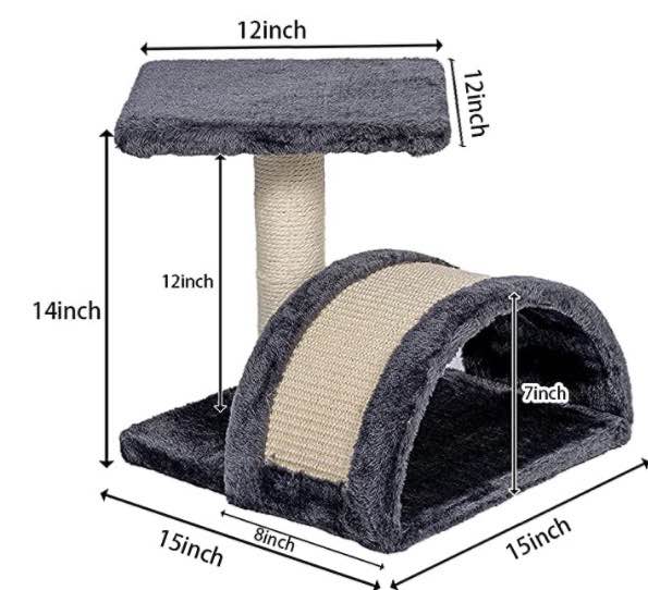 【LA000215】cat tree 14''