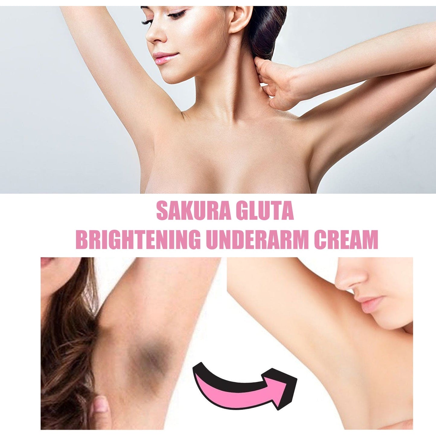 LA000474  亮白腋下乳霜 Gluta Brightening Underarm Cream