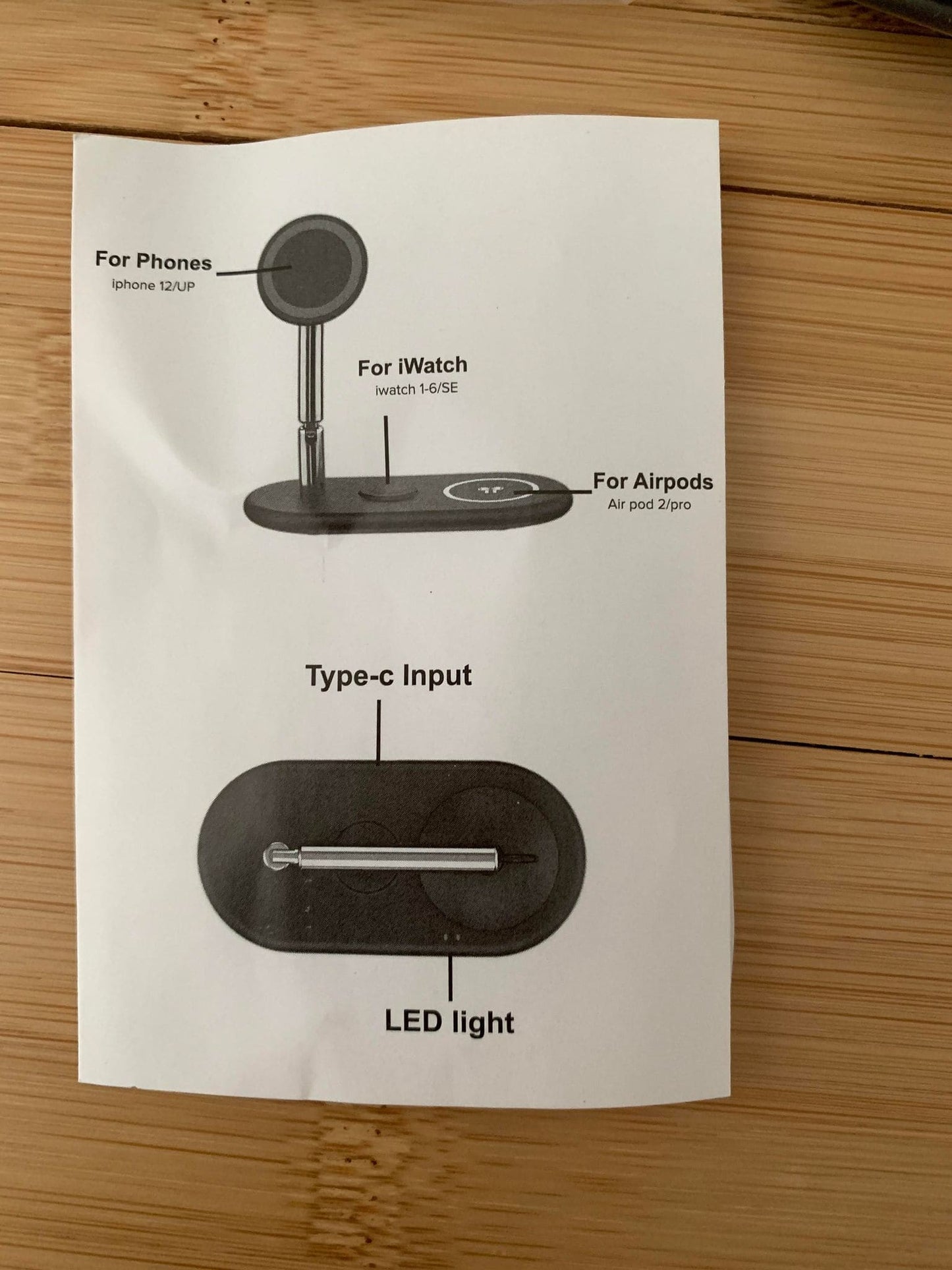【LA000380】Wireless Charger ZB618
