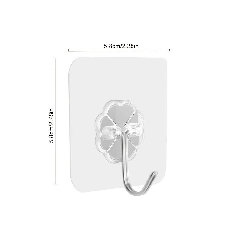 【LA000067】transparent hooks 20pc