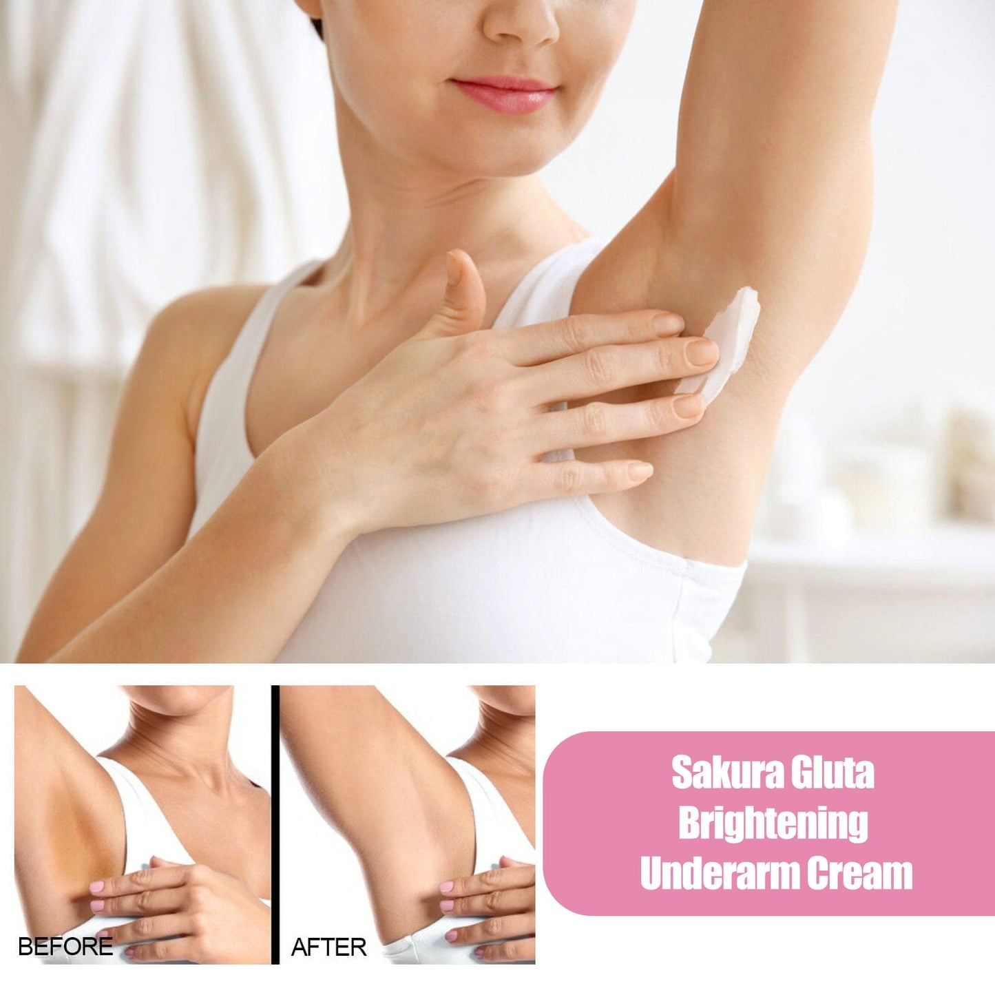 LA000474  亮白腋下乳霜 Gluta Brightening Underarm Cream