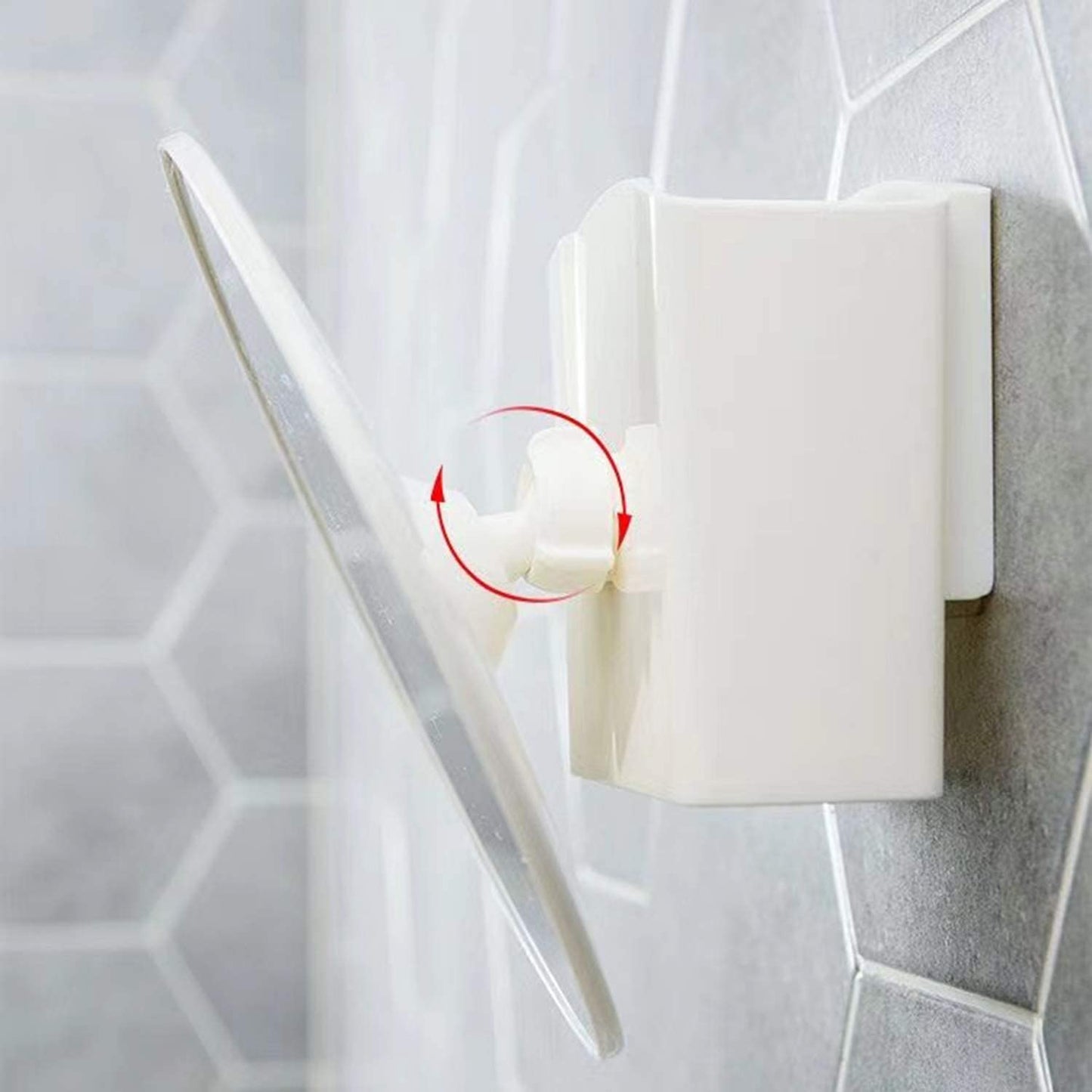 【LA000204】bathroom mirror with organizer