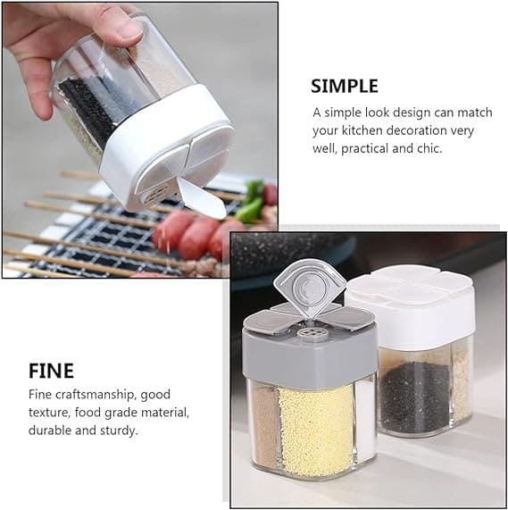 【LA000248】 4in1 powder storage container