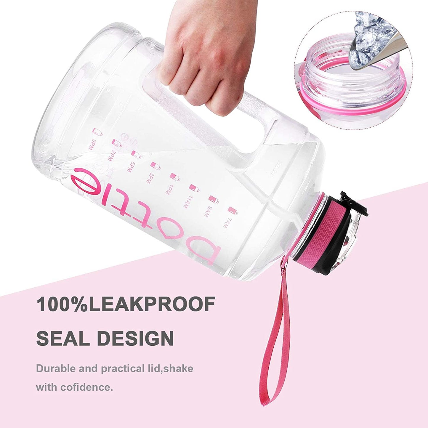 【LA000287】BOTTLE water bottle 4L-pink