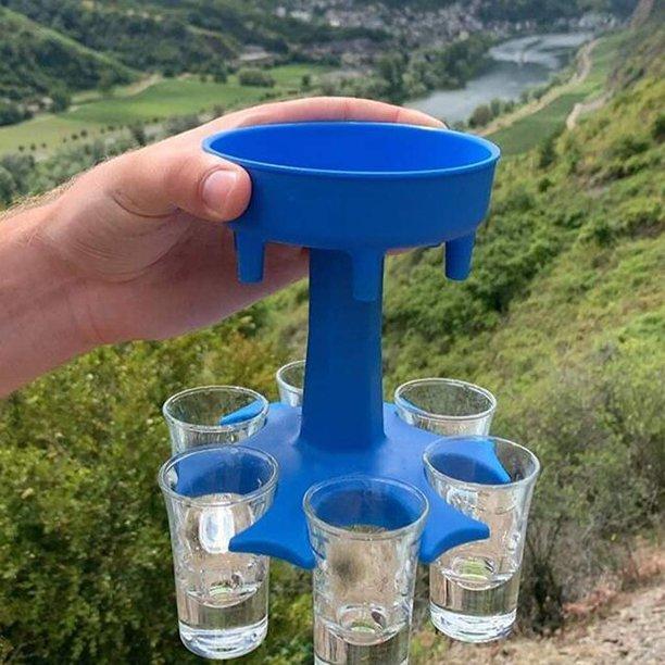 【LA000217】Multi-functional Wine & Beverage 6 Drink Dispenser (Glasses not included)