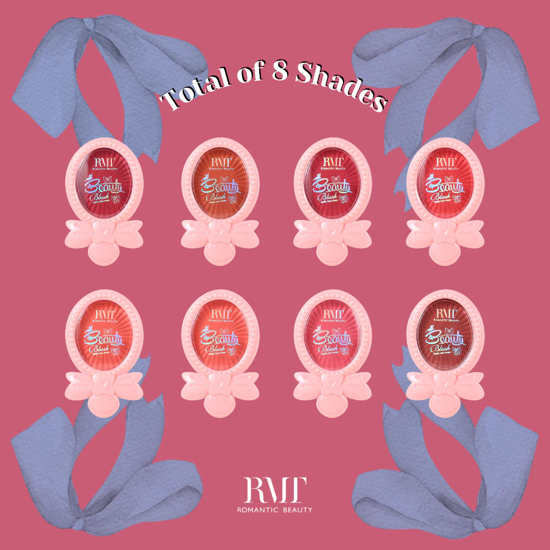 【LA000407】Romantic Beauty Beauty Blusher 8PCs