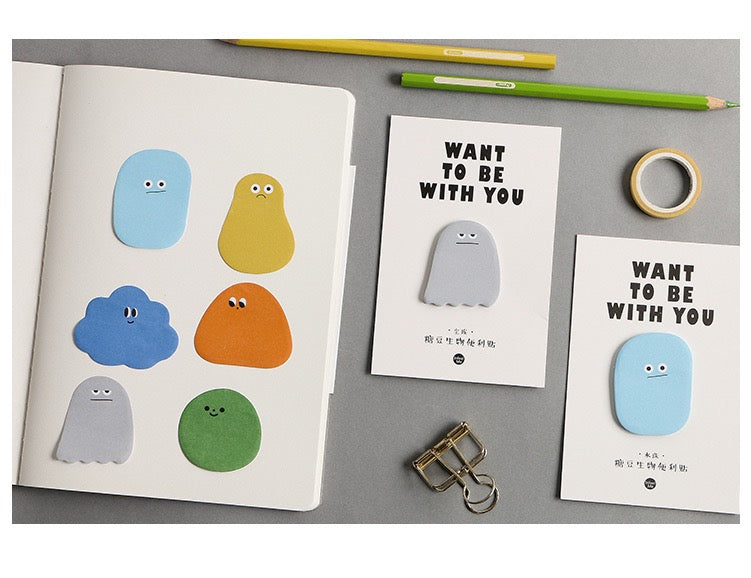 【LA000394】Candy Bean Sticky Note