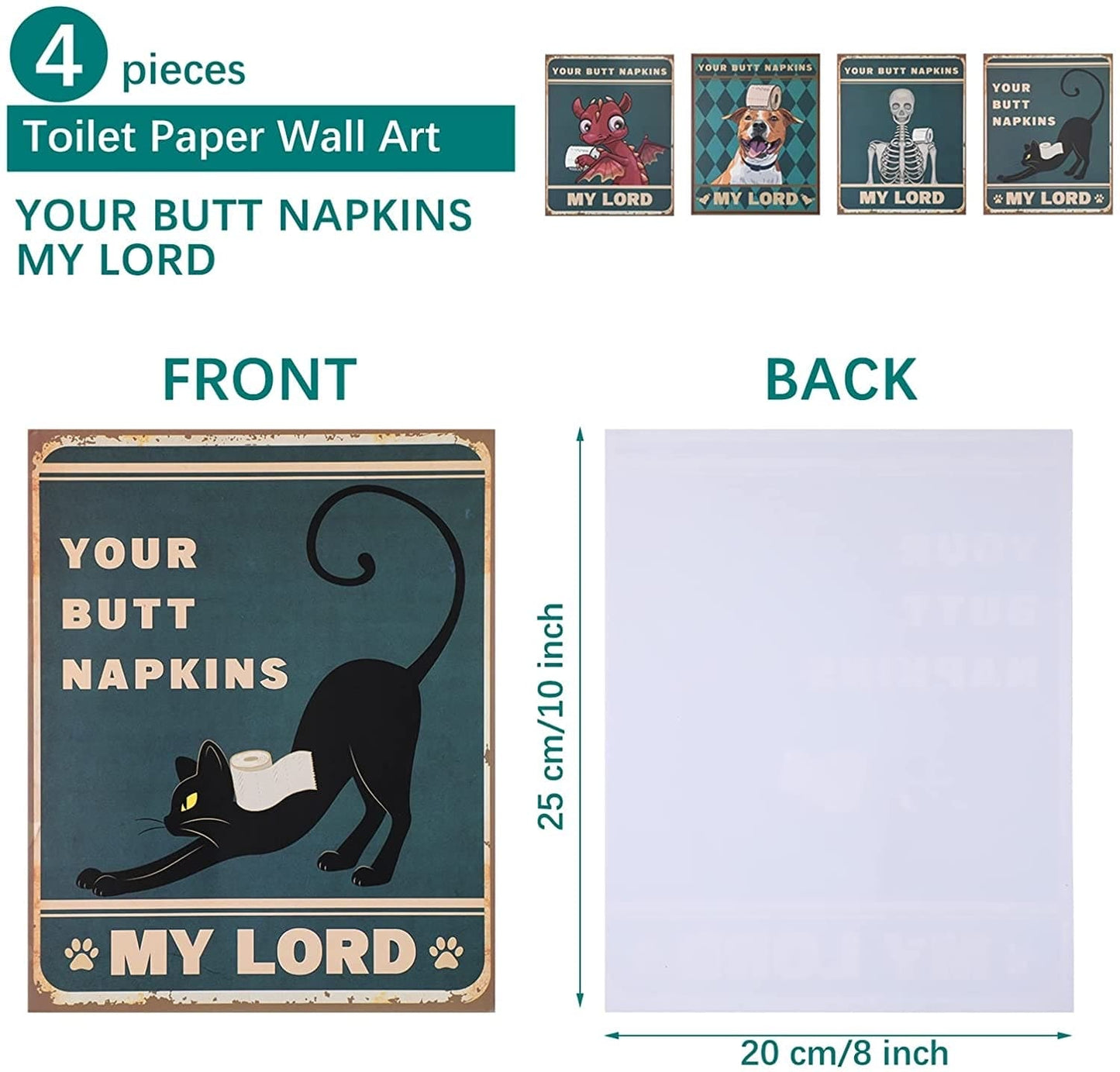 【LA000378】wall poster 4pcs
