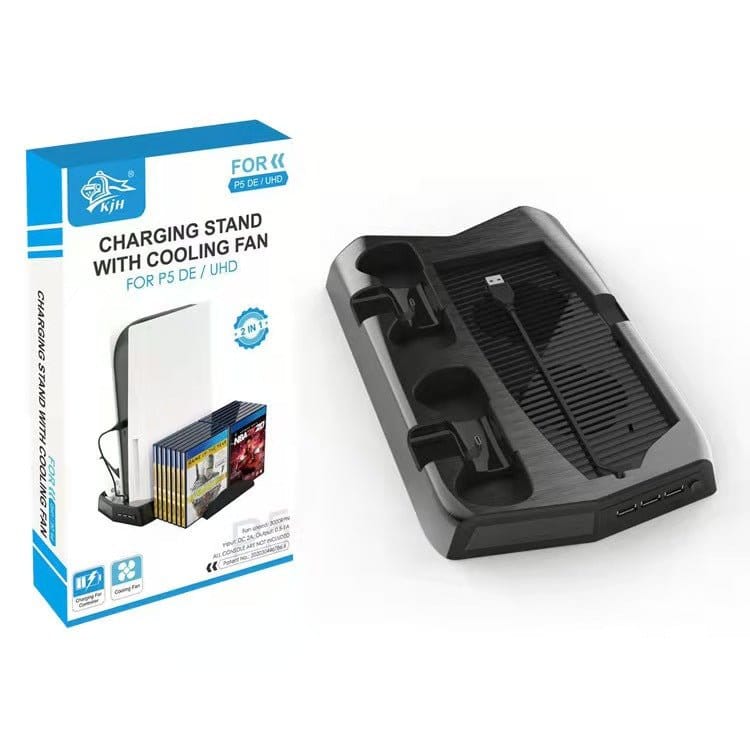 【LA000224】All-in-One PS5 Cooler with Charging Base