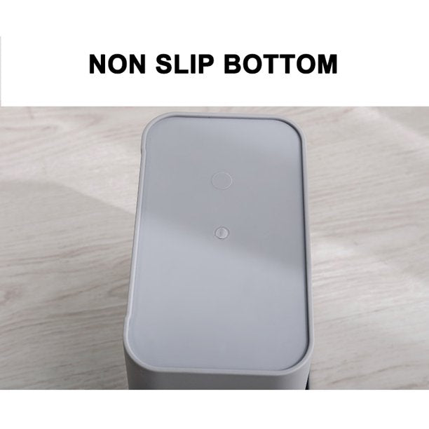 【LA000304】Push-Top Wall-Mounted Trash Can with 7L Capacity