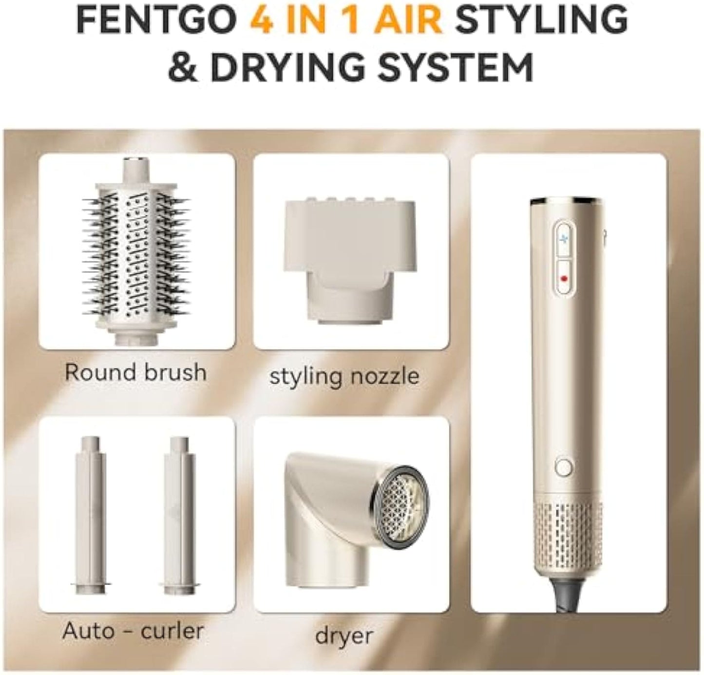 Fentgo Multifunctional Hair Dryer 不享受折扣优惠(新仓库）