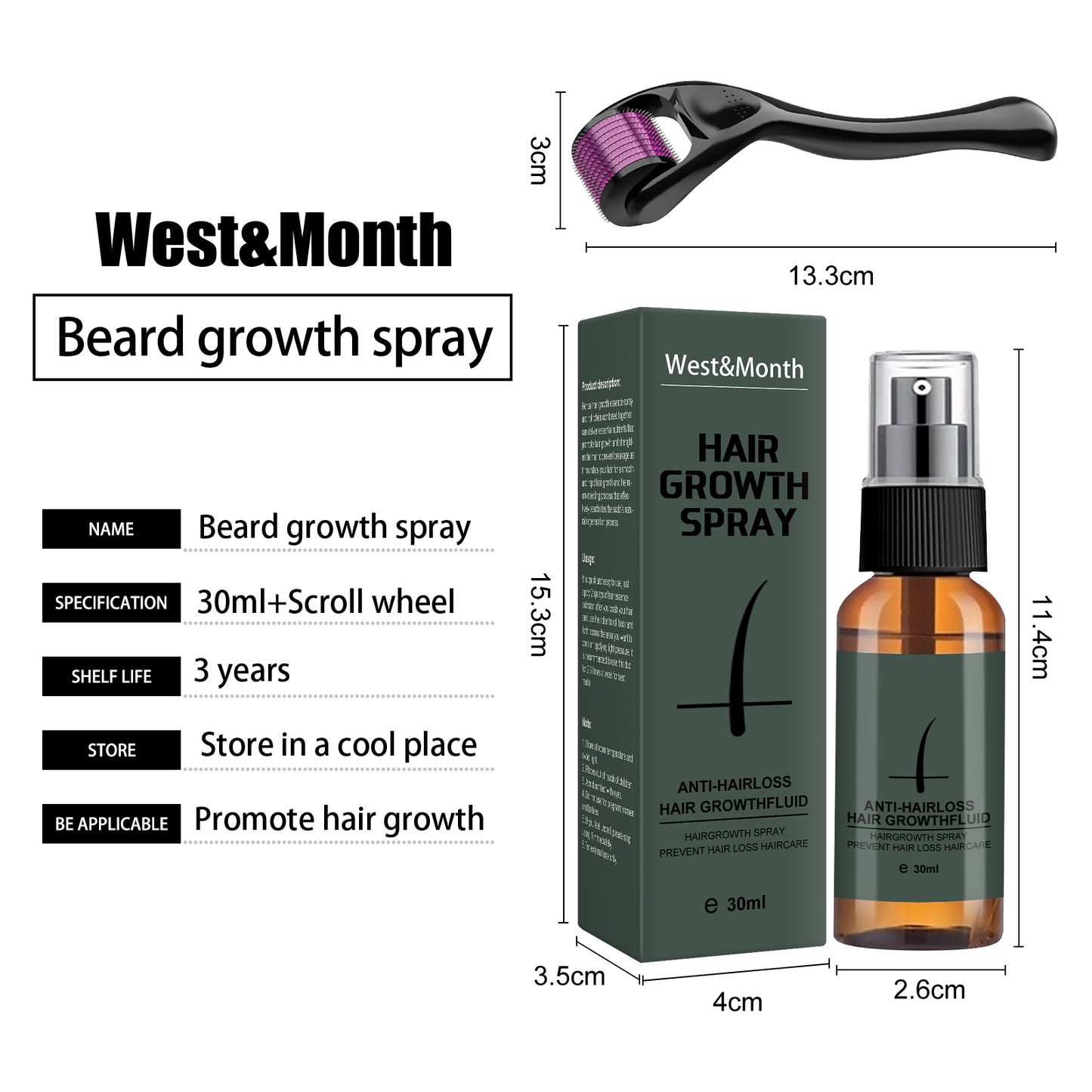 【LA000445】Growth Essence Spray Serum Anti Hair Loss（不享受折扣优惠）