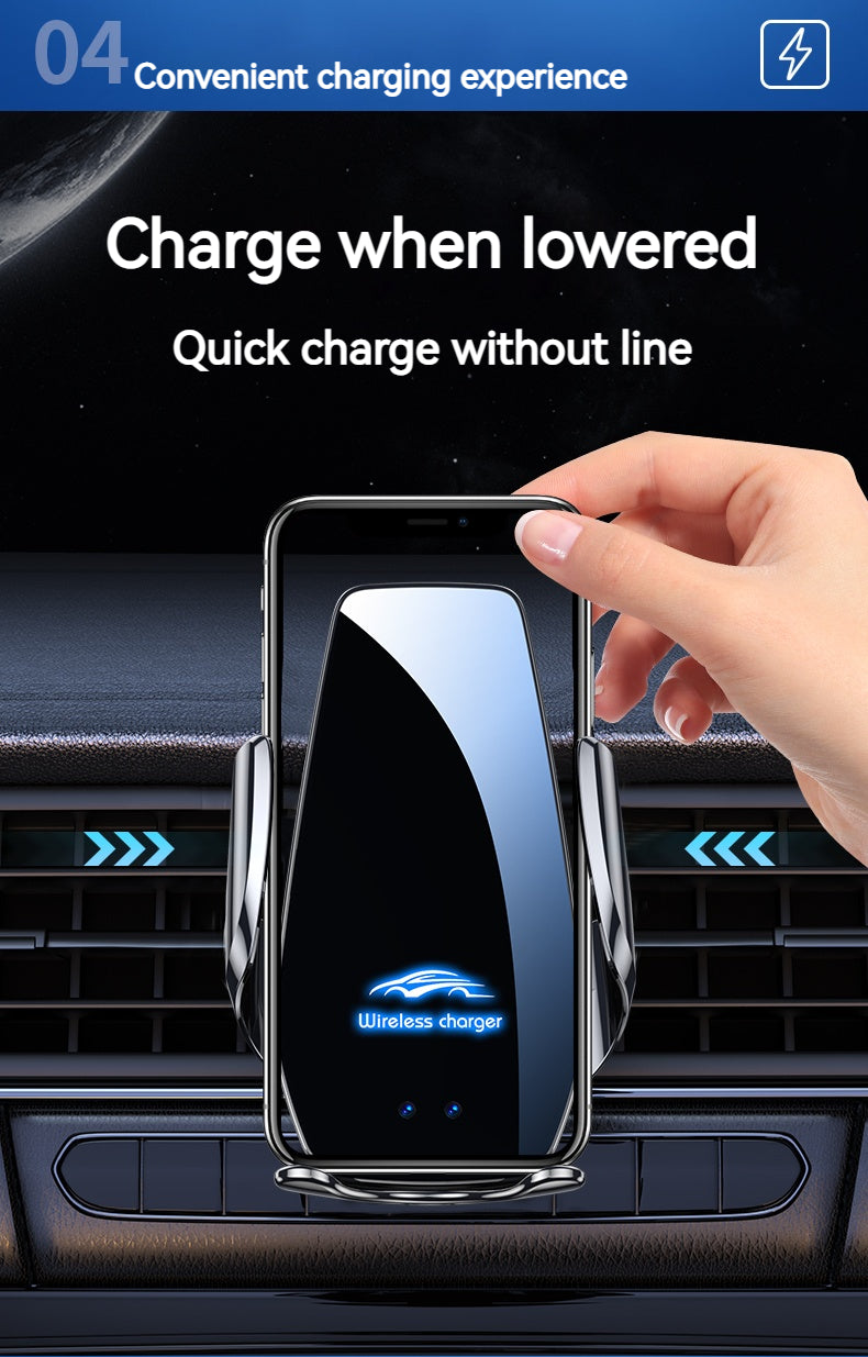 LA000456 Wireless Car Charger Car Phone Holder （车载无线充手机支架）