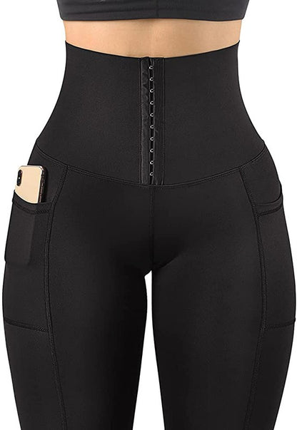 CAA Corset leggings  Soft Body Shaper with Pockets
