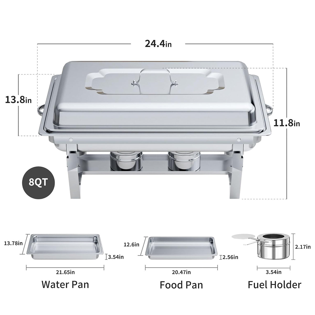 High-grade stainless steel dinner plate高级餐盘（新品预热）