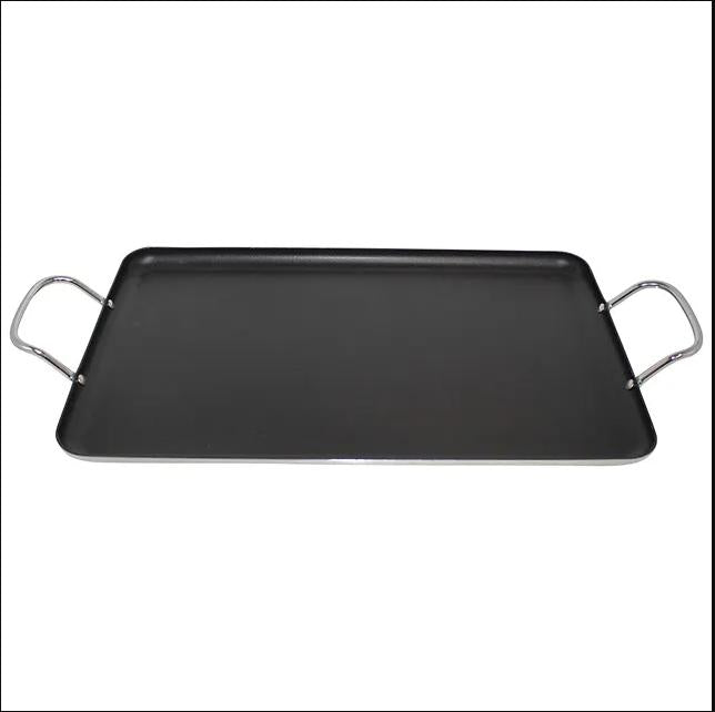 [NY-4080-B] 11" Non-Stick Pfluon Coated Aluminum Griddle Pan