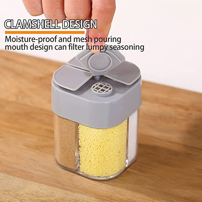 【LA000248】 4in1 powder storage container