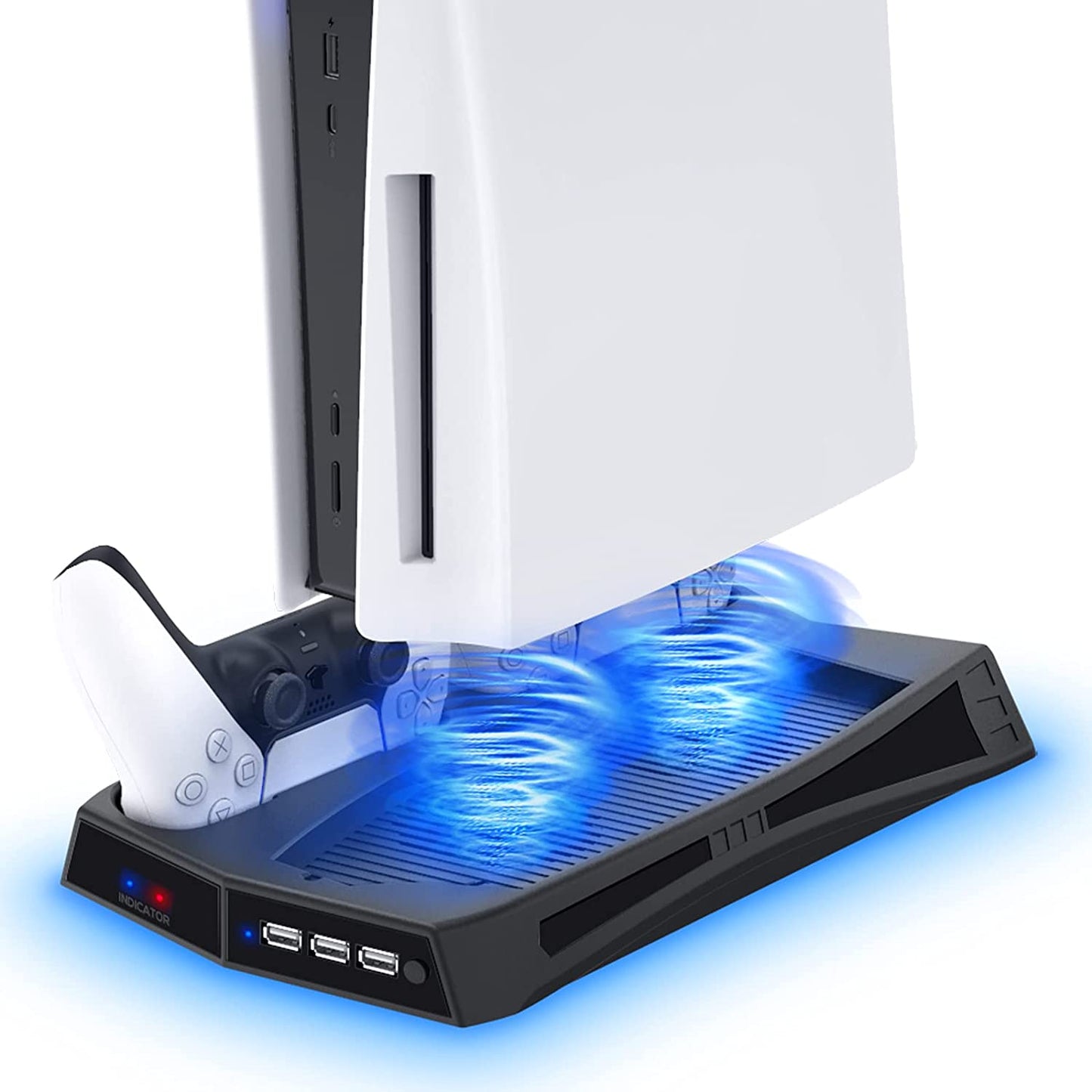 【LA000224】All-in-One PS5 Cooler with Charging Base