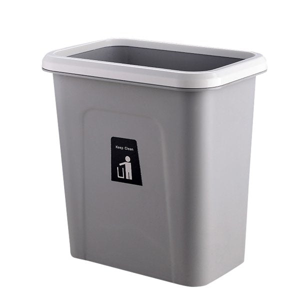 【LA000304】Push-Top Wall-Mounted Trash Can with 7L Capacity