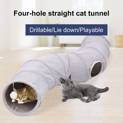 【LA000333】Foldable Cat Tunnel for Indoor Cats
