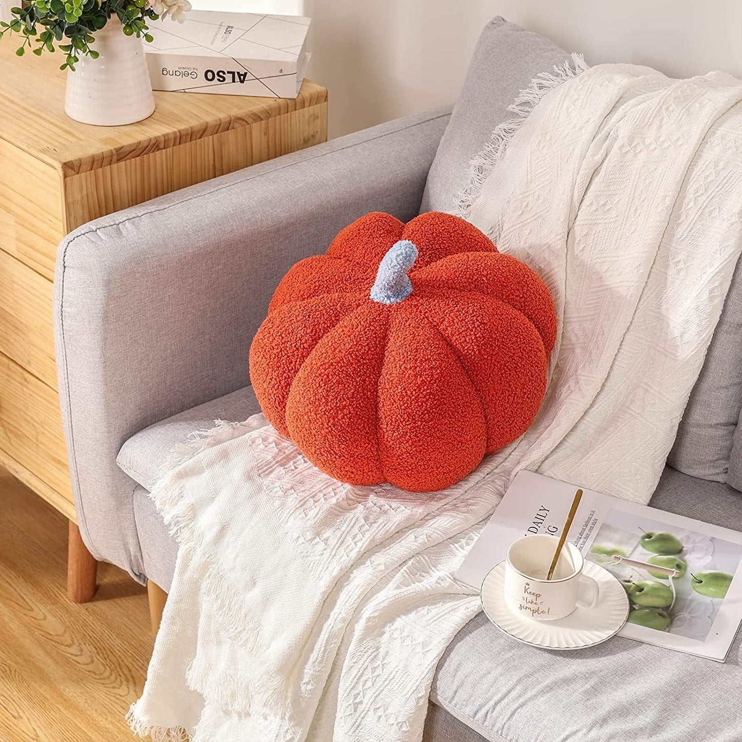 【LA000329】Comfy Pumpkin Pillow